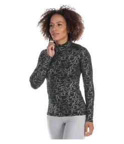 STEEDS T-shirt technique à manches longues Anni noir Outlet
