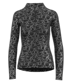 STEEDS T-shirt technique à manches longues Anni noir Outlet