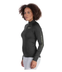 Felix Bühler T-shirt technique à manches longues Lara noir Outlet