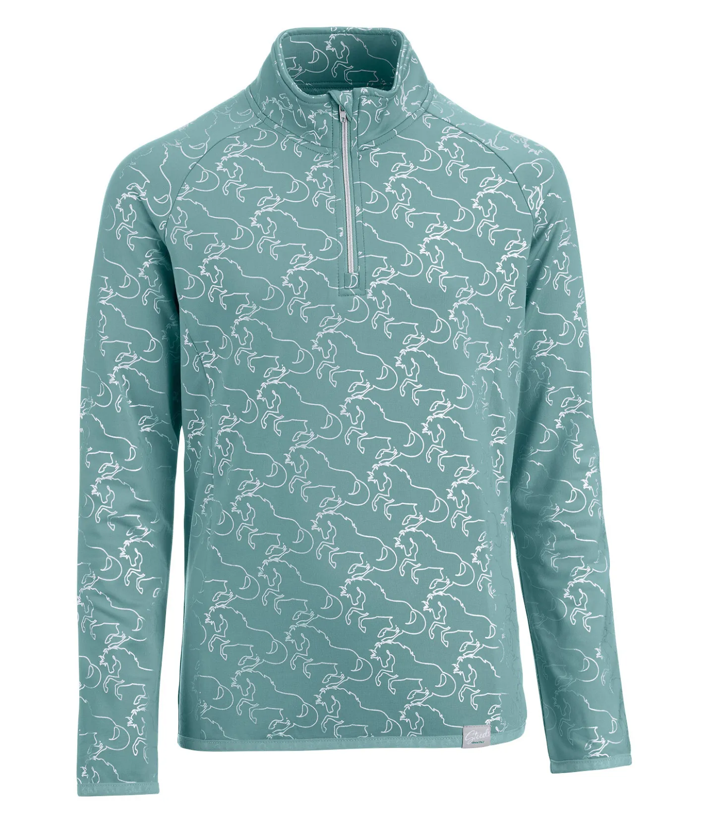 STEEDS T-shirt technique à manches longues en stretch enfant Xena bleu atlantique Outlet