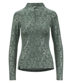 STEEDS T-shirt technique à manches longues Anni origan