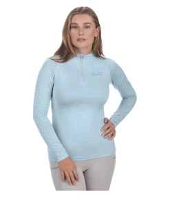 Felix Bühler T-shirt technique à manches longues Laila II bleu pastel Clearance