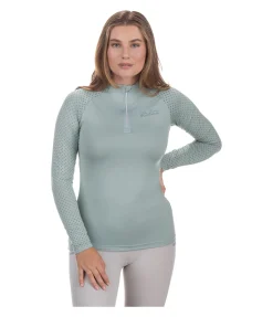 Felix Bühler T-shirt technique à manches longues Laila II sauge Outlet