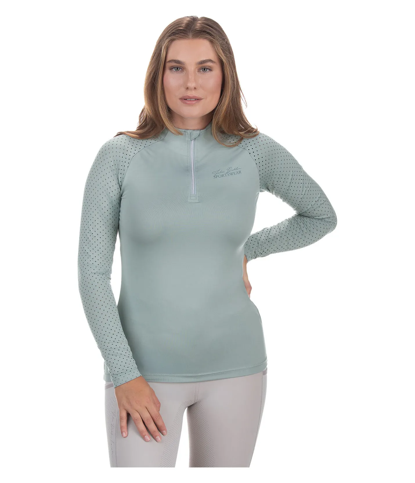 Felix Bühler T-shirt technique à manches longues Laila II sauge Outlet