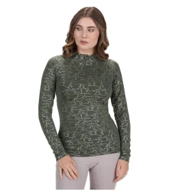 STEEDS T-shirt technique à manches longues Anni forêt