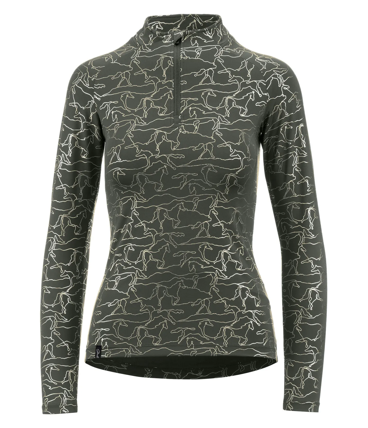 STEEDS T-shirt technique à manches longues Anni forêt