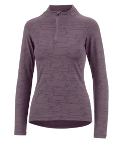 STEEDS T-shirt technique à manches longues Pria II raisin Discount
