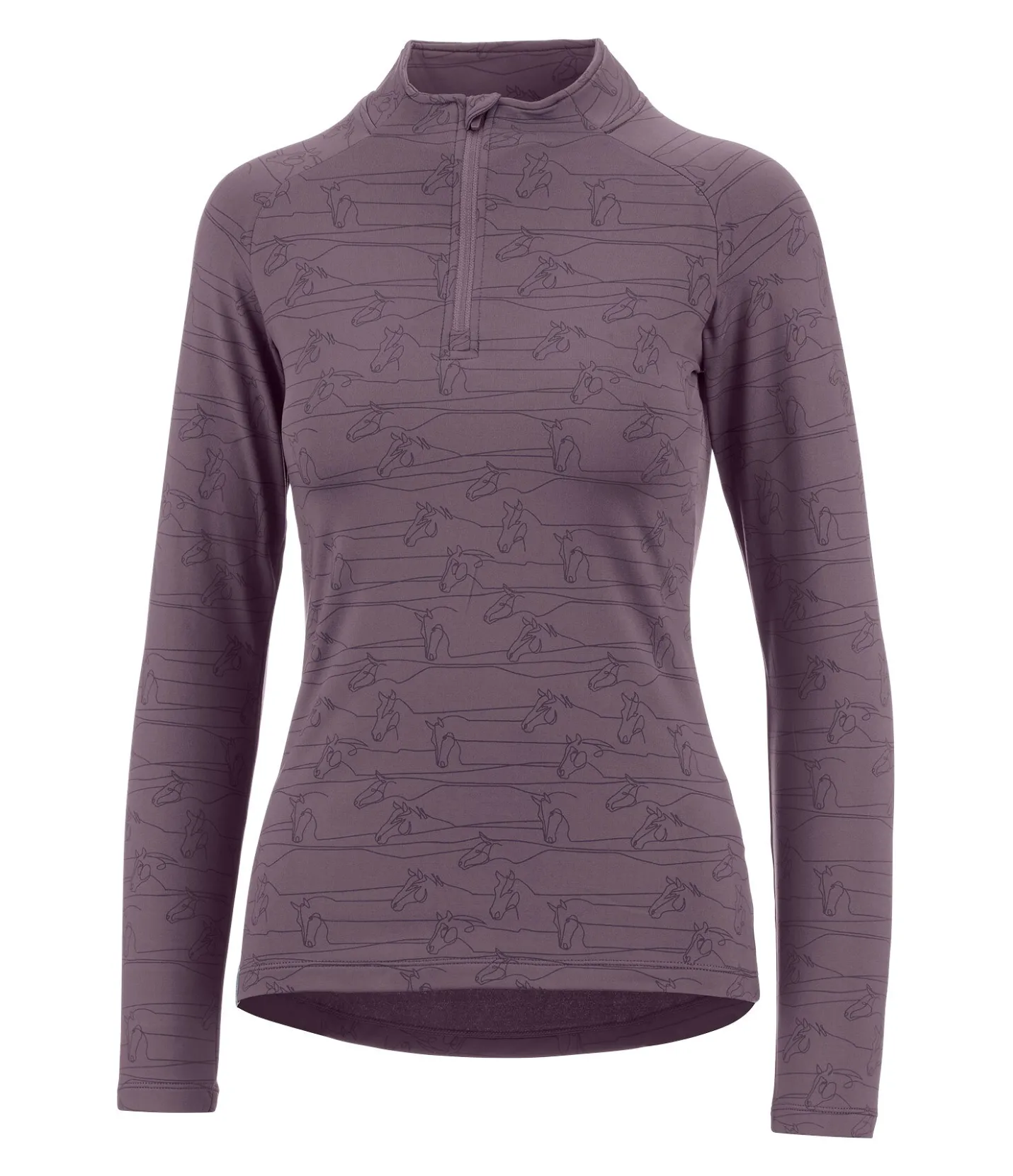 STEEDS T-shirt technique à manches longues Pria II raisin Discount