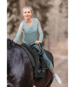 Volti by STEEDS T-shirt technique à manches longues enfant et ado Icy vert océan Discount