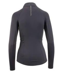 Felix Bühler T-shirt technique à manches longues zippé Sofie carbone Outlet
