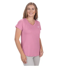 STEEDS T-shirt technique Merle rose naïf New