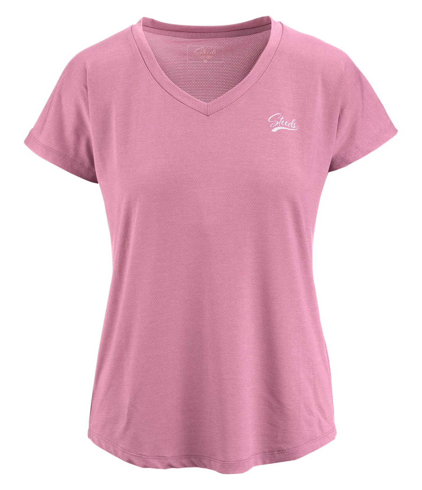 STEEDS T-shirt technique Merle rose naïf New