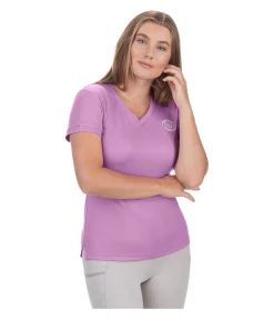 Felix Bühler T-shirt technique Nela orchidée rose Best