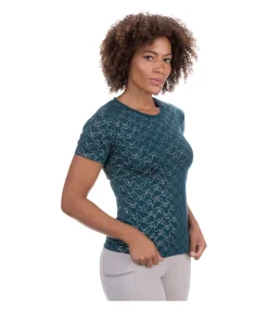 STEEDS T-shirt technique Pria pétrole Outlet