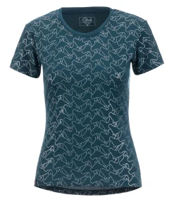 STEEDS T-shirt technique Pria pétrole Outlet