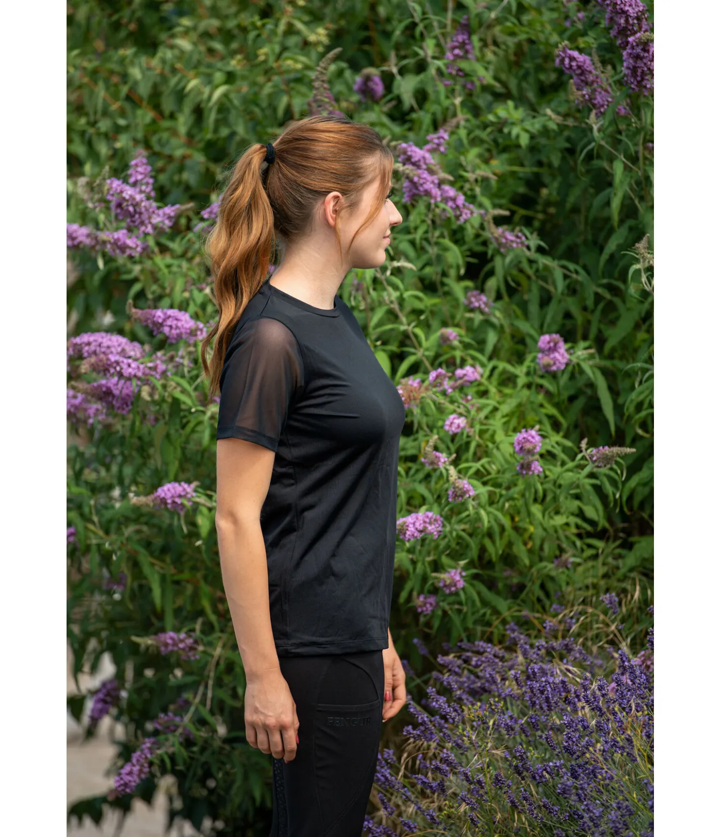 FENGUR T-shirt technique Veikur noir profond Hot