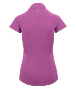 Felix Bühler T-shirt technique à zip Lola rose florale