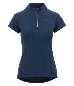 Felix Bühler T-shirt technique à zip Lola navy Best