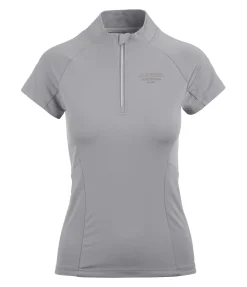Felix Bühler T-shirt technique à zip Lola brume Sale