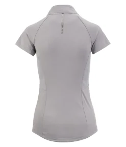 Felix Bühler T-shirt technique à zip Lola brume Sale