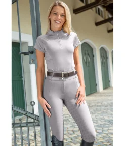 Felix Bühler T-shirt technique à zip Lola brume Sale