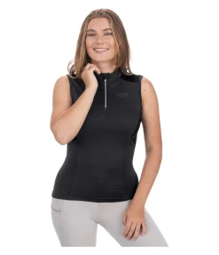 Felix Bühler T-shirt technique zippé Lana noir Sale