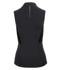 Felix Bühler T-shirt technique zippé Lana noir Sale