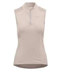 Felix Bühler T-shirt technique zippé Lana champagne Hot