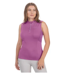 Felix Bühler T-shirt technique zippé Lana rose florale New