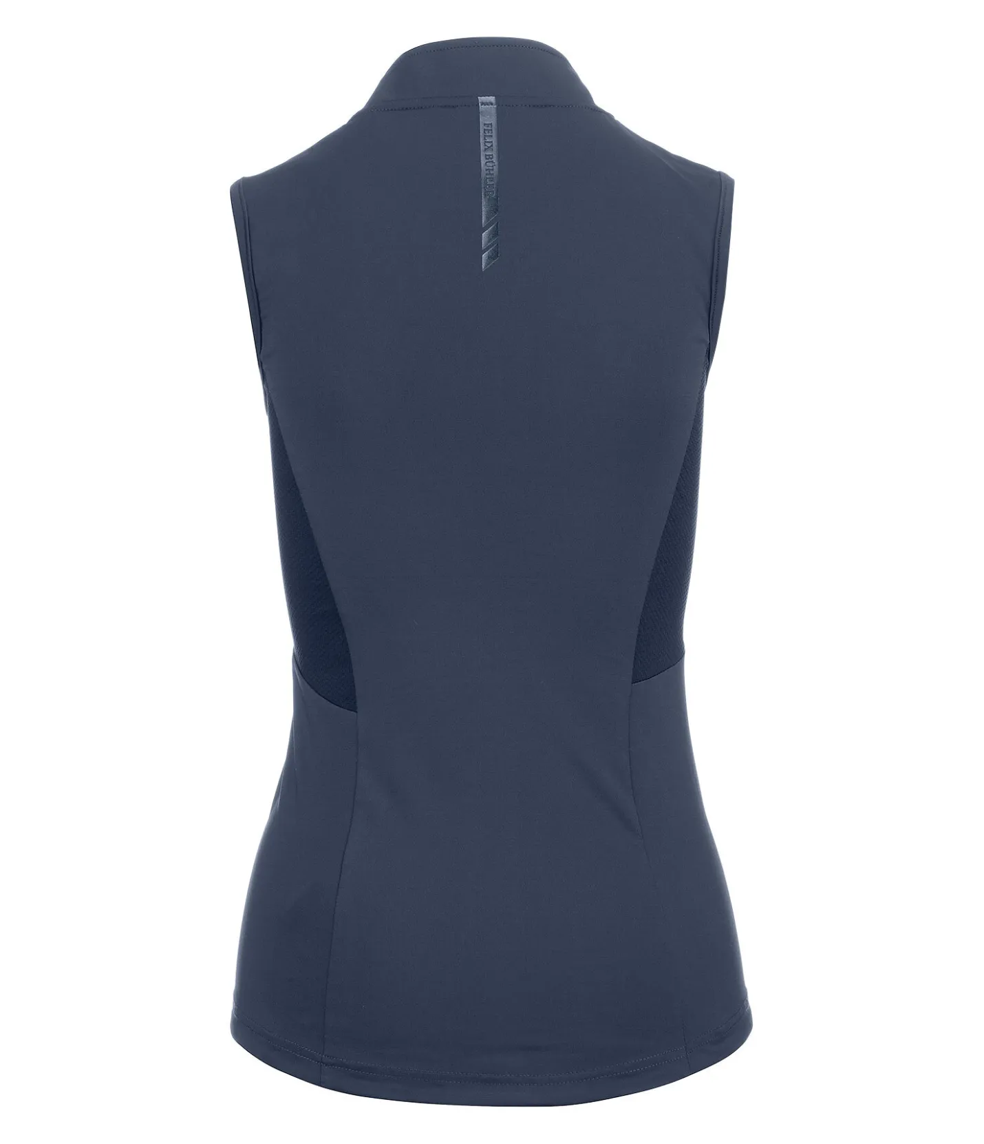 Felix Bühler T-shirt technique zippé Lana navy Online