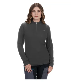 EQUESTRIAN WORK WEAR T-shirt technique côtelé Cosy noir Hot