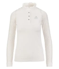 Felix Bühler T-shirt technique de concours à manches longues Jule II blanc