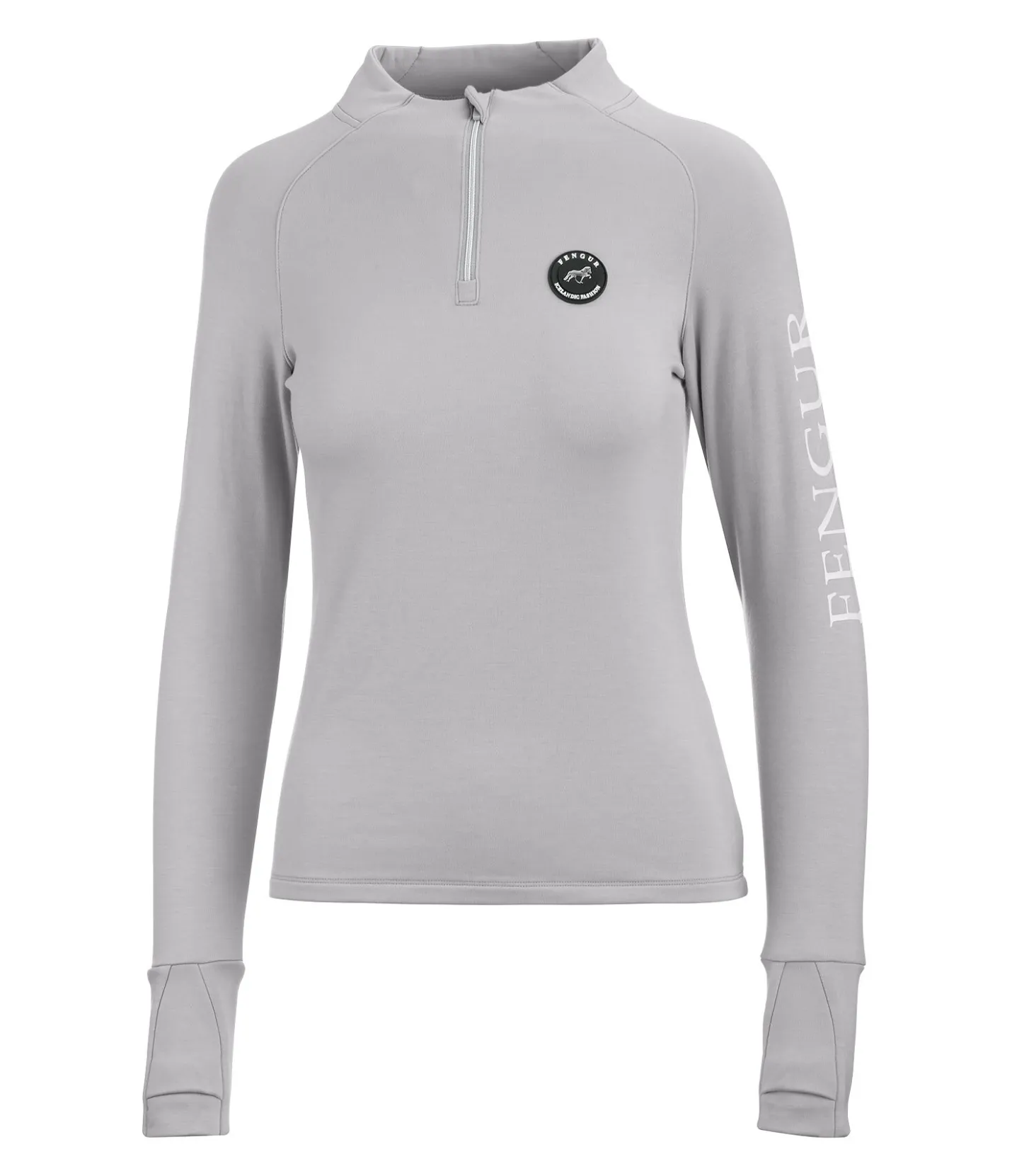 FENGUR T-shirt technique en bambou Sjana gris nuage Outlet