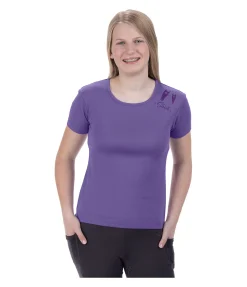 STEEDS T-shirt technique enfant Vicky améthyste lumineuse
