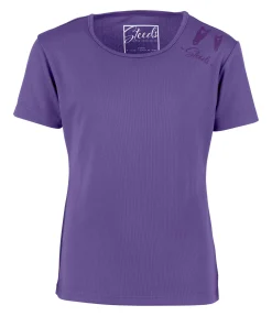 STEEDS T-shirt technique enfant Vicky améthyste lumineuse