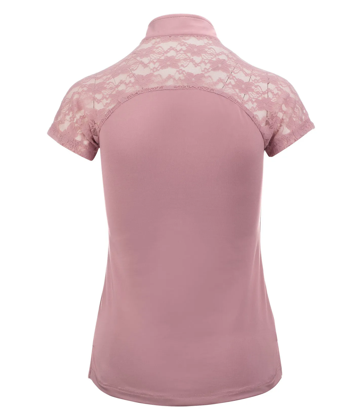 Felix Bühler T-shirt technique zippé Christine rose poudré Best