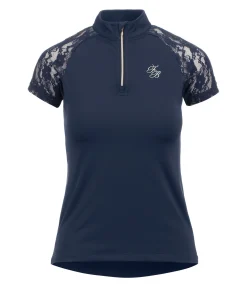 Felix Bühler T-shirt technique zippé Christine navy Online