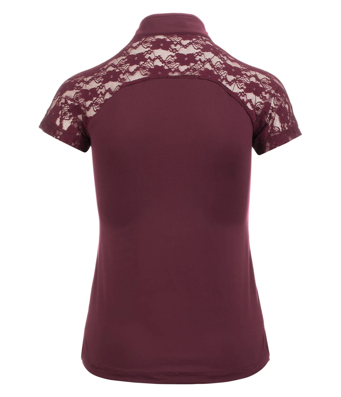Felix Bühler T-shirt technique zippé Christine acajou Clearance
