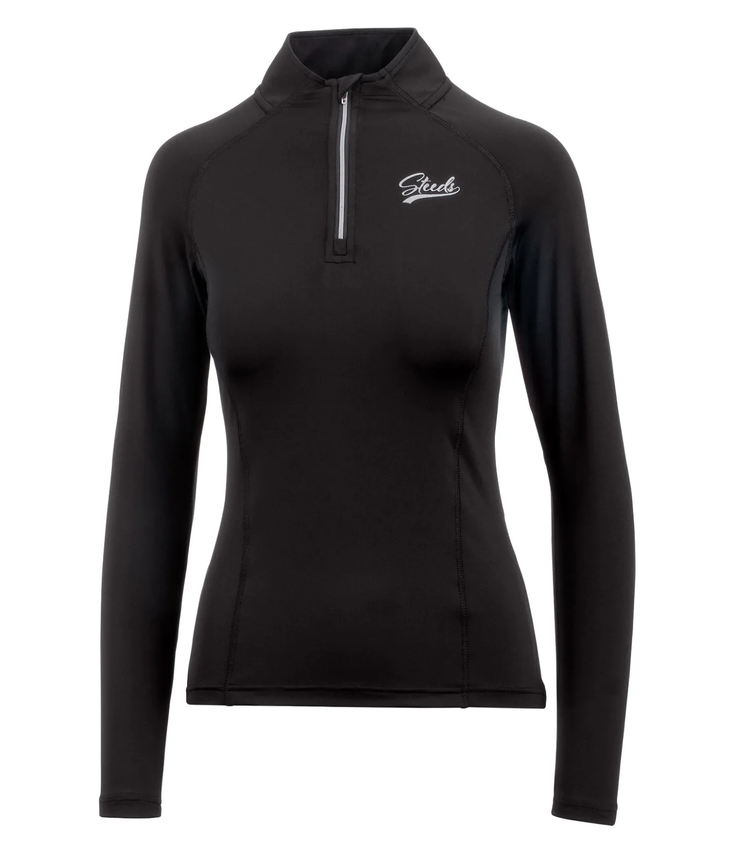 STEEDS T-shirt technique zippé à manches longues Lea noir Online