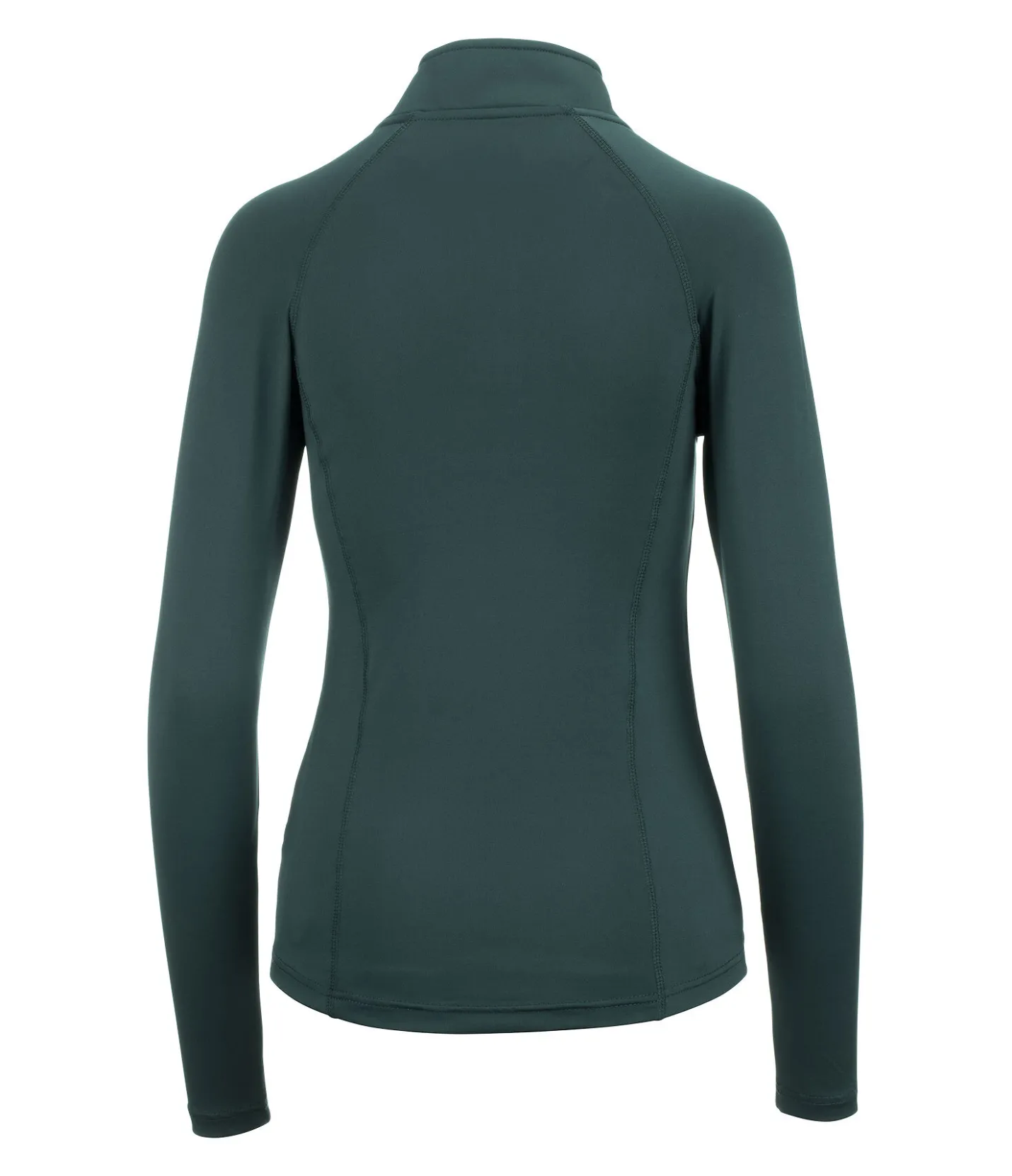 STEEDS T-shirt technique zippé à manches longues Lea thé vert