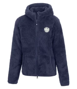 STEEDS Veste à capuche en polaire Teddy enfant Irma marine New