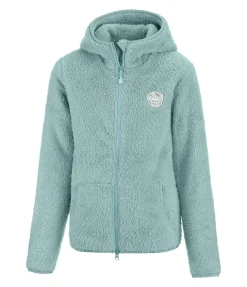 STEEDS Veste à capuche en polaire Teddy enfant Irma bleu atlantique Outlet