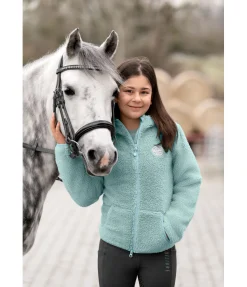 STEEDS Veste à capuche en polaire Teddy enfant Irma bleu atlantique Outlet