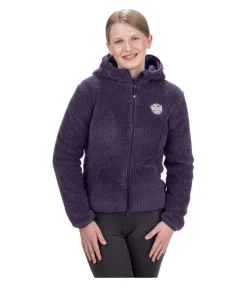 STEEDS Veste à capuche en polaire Teddy enfant Irma baie noir Sale