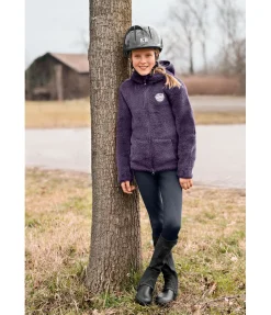 STEEDS Veste à capuche en polaire Teddy enfant Irma baie noir Sale