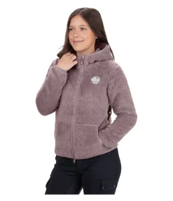 STEEDS Veste à capuche en polaire Teddy enfant Irma chocolat latté Hot