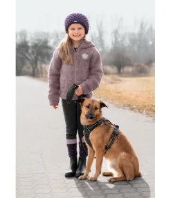 STEEDS Veste à capuche en polaire Teddy enfant Irma chocolat latté Hot
