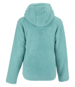 STEEDS Veste à capuche en polaire Teddy enfant Irma bleu lagune