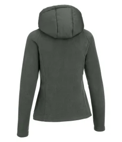 STEEDS Veste bi-matière à capuche Elisa forêt Outlet