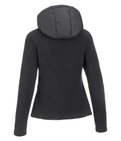 STEEDS Veste bi-matière à capuche Elisa noir New
